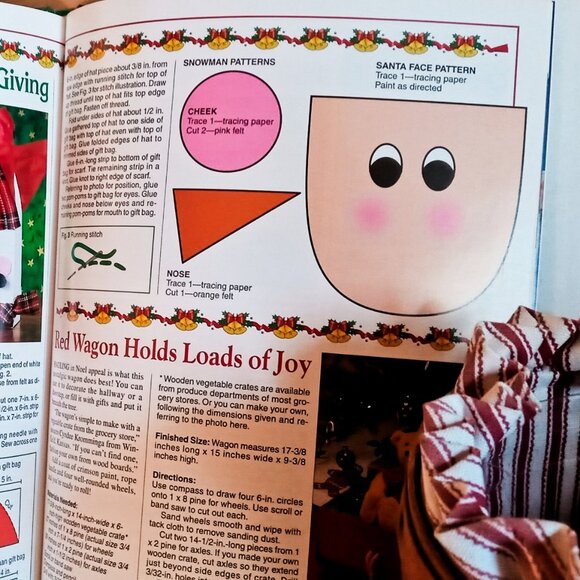 Country Woman 2001 Christmas Recipe & Crafts Hard Cover Book-EXCELLENT Condition - Picture 9 of 9